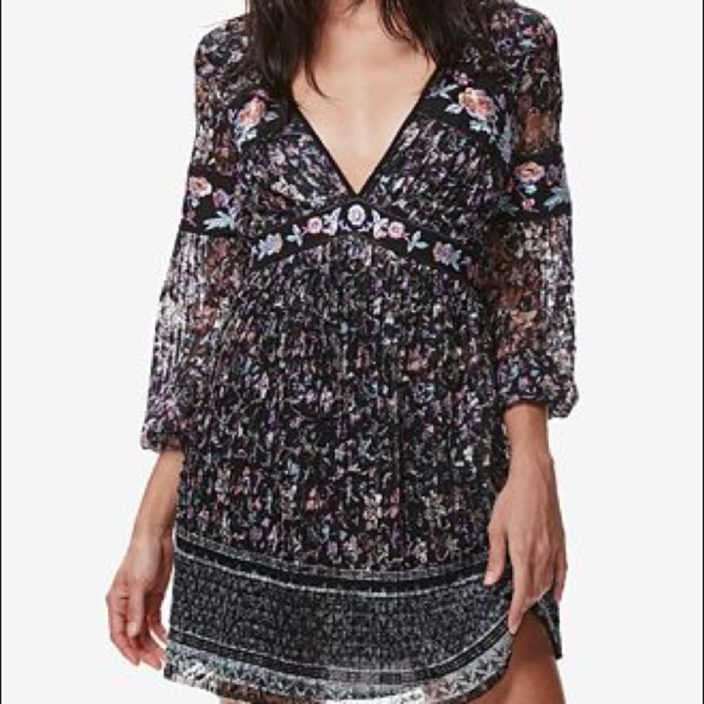Free people cherry blossom dress NWT